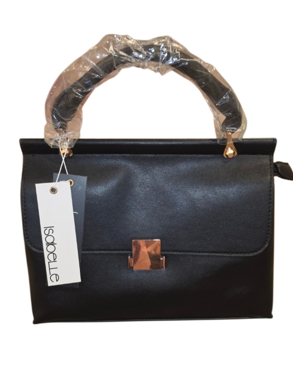 Brand New - Black Classic Ello Top-Handle Satchel Bag